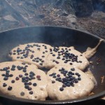 Blueberry pancakes